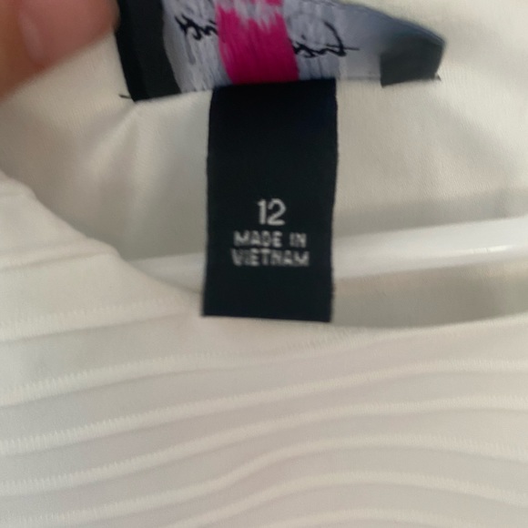 By&by black and white formal dress size 12 - Picture 4 of 11